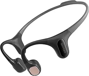 Dreame Aqua Plus Bone Conduction Headphones, Open-Ear Headphones, ip68 Waterproof Swimming Earbuds, Bluetooth 5.2 & mp3 Dual Mode, 32gb Storage, Secure Fit For Swimming, Gym And Running, Black