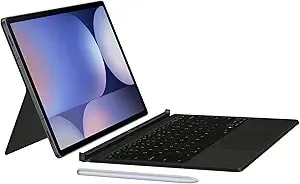 Samsung Galaxy Tab s10+ Book Cover Keyboard Ai Key, Detachable Platform, Pc-Like Experience, Adjustable Viewing Angles, Wireless Keyboard Sharing, Us Version, Black
