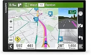 Garmin Drivesmart 86 8-Inch Bright Crip Glass Screen Car Gps Navigator (010-02471-00) (Renewed)