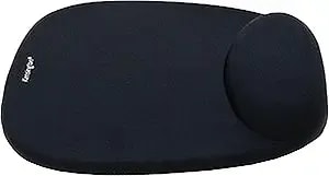 Kensington Comfort Gel Mouse Pad With Wrist Rest - Black (k62386am)