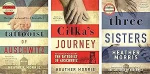 Tattooist Of Auschwitz 3 Books Series By Heather Morris [The Tattooist Of Auschwitz; Cilka'S Journey & Three Sisters ]