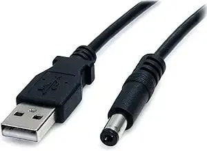 Startech 3ft Usb To Type M Barrel Dc Power Cable