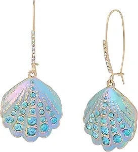 Betsey Johnson Jewelry Women'S Shell Dangle Earrings