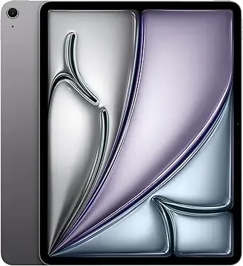 Apple Ipad Air 13-Inch (m4): Liquid Retina Display, 128gb, 12mp Front/Back Camera, Wi-Fi 7 With Apple n1, Touch Id, All-Day Battery Life — Space Gray