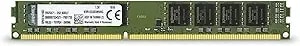 Kingston Technology Valueram 8gb 1333mhz ddr3 Non-Ecc cl9 Dimm Desktop Memory 8 (pc3 10600) kvr1333d3n9/8g