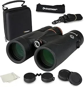 Celestron – Regal Ed 10x42 Binoculars – Premium Ed Optics For Hunting, Birding & Outdoor Use – Phase & Dielectric Coated Bak-4 Prisms – Fully Multi-Coated Glass – 6.5 Ft Close Focus