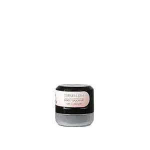 Calista Embellish Root Touch-Up, Temporary Gray Coverage & Thinning Concealer, Fibrous Formula For Fuller-Looking Hair, Water-Resistant, Salt And Pepper, 0.35 Oz