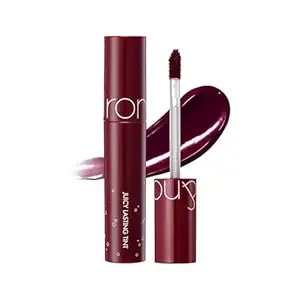 Rom&Nd Juicy Lasting Tint #17 Plum Coke - K-Beauty Deep Berry Lip Stain - Hydrating, Non-Sticky Glossy Finish - Long-Lasting Plump Effect For Cool Undertones