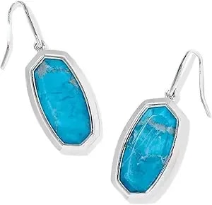 Kendra Scott, Women'S, Dani Bezel Drop Earrings