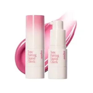 Espoir Tone-Pairing Liquid Blush #3 Serenade - Moisturizing Formula For Dewy Cheeks, Color-Lasting Technology For Longevity, Watercolor-Like Subtle Shades, Glow & Radiant Korean Makeup