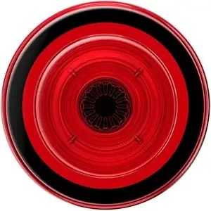 ​​​​Popsockets Phone Grip With Expanding Kickstand, Adhesive Grip - Molded Flower Red Wine Translucent