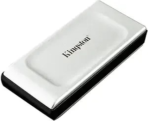 Kingston xs2000 500g High Performance Portable Ssd With Usb-C - Pocket-Sized - Usb 3.2 Gen 2x2 - External Solid State Drive - Up To 2000mb/S - sxs2000/500g