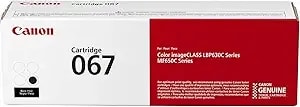 Canon Genuine 067 Black Toner Cartridge Compatible With lbp633cdw, lbp632cdw, mf652cdw, mf653cdw, mf654cdw, mf656cdw