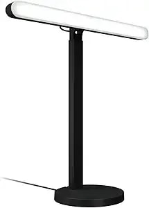 Logitech G Litra Beam Premium Led Gaming Key Light With Truesoft, Adjustable Desktop Mount, Brightness/Color Temp Settings, Desktop App Control For Pc/Mac - Graphite