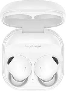 Samsung Galaxy Buds 2 Pro True Wireless Bluetooth Earbuds, Noise Cancelling, Hi-Fi Sound, 360 Audio, Secure In-Ear Fit, Hd Voice, Water Resistant, White [Us Version, 1yr Manufacturer Warranty]