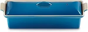 Le Creuset Enameled Cast Iron Traditional Rectangular Terrine, 2 Qt., Marseille