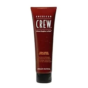American Crew Men'S Hair Styling Gel, High Hold & High Shine Finish, Non-Flaking, 8.4 Fl Oz