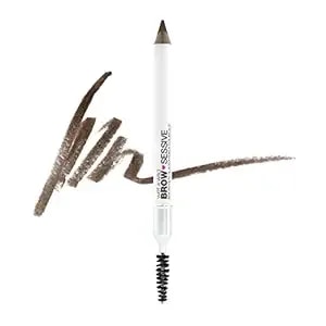 Wet N Wild Brow-Sessive Brow Pencil, Ultra-Precise Dual Ended Spoolie Brush For Perfect Buildable Blendable Shaping, Natural Lasting Shades For Every Brow, Cruelty-Free & Vegan- Medium Brown(Packaged)