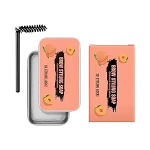 Clear And Transparent Brow Styling Soap Natural Looking Long Lasting And Easy To Use For Perfectly Proportioned Brows X Candy (Pink, One Size)