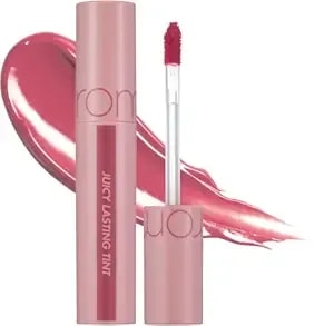 Rom&Nd Juicy Lasting Tint 25 Bare Grape, Vivid Color, Glossy Finish, Long-Lasting, Mlbb, Moisturizing, Highly-Pigmented, Clear & Natural Makeup, Lip Tint For Daily Use, K-Beauty, 5.5g / 0.2 Oz