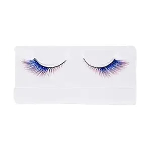 Kira Kira Genshin Xilonen Eyelashes Cosplay Accessories Props Natlan Xilonen Cosplay Blue Red Eyelashes