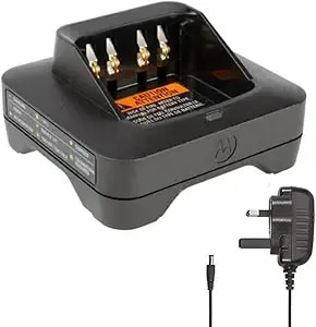 Motorola Impres Single Unit Charger pmpn4527a With Power Cord