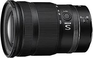 Nikon Nikkor Z 24-120mm F/4 S - Premium Constant Aperture All-In-One Zoom Lens For Z Series Mirrorless Cameras (Wide Angle To Telephoto) - Nikon Usa Model