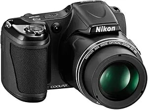 Nikon Coolpix l820 16 Mp Cmos Digital Camera With 30x Zoom Lens And Full Hd 1080p Video (Black) (Old Model) (Renewed)