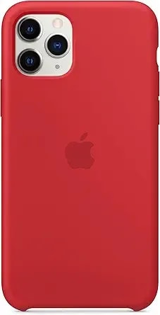 Apple Silicone Case (For Iphone 11 Pro) - (Product) Red