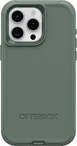 Otterbox Iphone 15 Pro Max (Only) Defender Series Case - Forest Ranger (Green), Screenless, Rugged & Durable, With Port Protection, Includes Holster Clip Kickstand