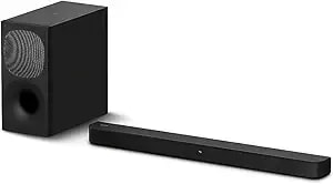 Sony Ht-s400 2.1ch Soundbar With Powerful Wireless Subwoofer, S-Force Pro Front Surround Sound, And Dolby Digital, Black
