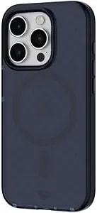 tech21 Evo Check Case For Iphone 15 Pro - Compatible With Magsafe - Impact Protection Case - Midnight Blue