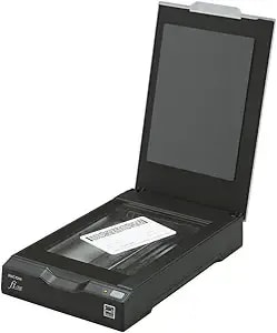 Ricoh Fi-70f Small Footprint Flatbed a6 Document Scanner For Ids, Passports, Small Cards