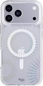 tech21 Evosparkle Case For Iphone 17 Pro Max – Lunar - Slim Protective Case - Impact Protection - Magsafe Compatible