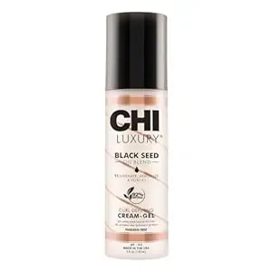 Chi Luxury Black Seed Oil Curl Defining Cream Gel, Defines Curl, Controls Frizz & Strengthens Hair For Shine, Sulfate, Paraben & Gluten-Free, 5 Oz