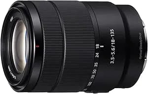 Sony 18-135mm f3.5-5.6 Oss Aps-C E-Mount Zoom Lens (Renewed)
