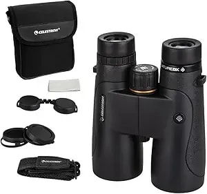 Celestron - Nature Dx 10x50 Binoculars – Ideal For Birding And Outdoors – 50mm Objective Lenses – 5.8° Field Of View – Bak-4 Prisms – Fully Multi-Coated – Waterproof And Fogproof