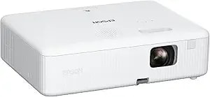 Epson Epiqvision Flex Co-w01 Portable Projector 3-Chip 3lcd, Widescreen, 3000 Lumens Color/White Brightness, 5 W Speaker, 300-Inch Home Entertainment And Work, Streaming Ready