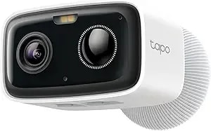 Tapo 1080p Outdoor Wireless Security Camera - Up To 180-Day Battery, Person Detection, Color Night Vision, Subscription-Free Local Storage Or Optional Cloud, Works With Alexa & Google Assistant, c400
