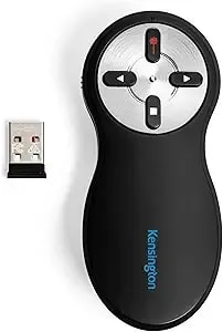 Kensington Wireless Presenter With Red Laser Pointer (k33272ww)