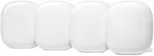 Google Nest Wifi 6 Pro (4 Pack, Snow) (Renewed)