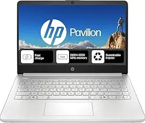 Hp Home And Student Essential Laptop With Microsoft 365-8gb Ram - Intel Inside - Anti-Glare Display, 64gb Ssd, Fast Charge And 12hrs Battery, High Performance, No Mouse