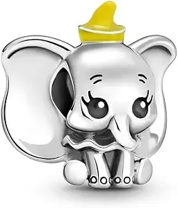 Pandora Disney Characters Sterling Silver Charms, 16mm, Sterling Silver, No Gemstone