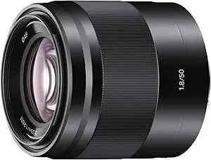 Sony - E 50mm f1.8 Oss Portrait Lens (sel50f18/B), Black