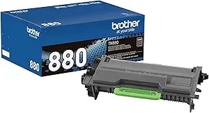 Brother Genuine Super High Yield Toner Cartridge, tn880, Replacement Black Toner, Page Yield Up To 12,000 Pages, Amazon Dash Replenishment Cartridge