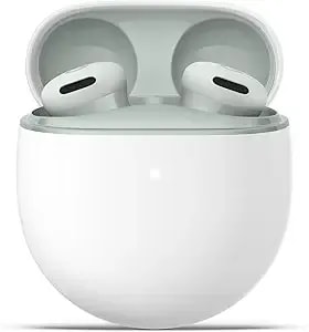 Google Pixel Buds 2a - Wireless Bluetooth Earbuds With Active Noise Cancellation And Transparency Mode - Lightweight, Comfortable Fit - 20-Hour Battery - Water Resistant - Built For Gemini - Fog
