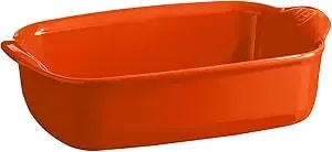 Emile Henry Ultime 8.7" X 5.5", Tuscany Rectangular Baking Dish, 8.5" X 5.75" X 2.25"