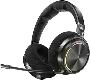 Corsair Virtuoso Max Wireless Officially Licensed Xbox Series X - S Gaming Headset – Dolby Atmos, Active Noise Cancelling, 2.4ghz Wireless & Bluetooth, Game/Chat Audio Controls, Pc – Carbon