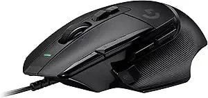 Logitech g502 X Wired Gaming Mouse - Lightforce Hybrid Optical-Mechanical Primary Switches, Hero 25k Gaming Sensor, Compatible With Pc - Macos/Windows - Black