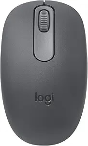 Logitech m196 Bluetooth Wireless Mouse, Compact And Portable Mouse For Laptops, Tablets And More, 12-Month Battery, Smooth Tracking, Compatible With Pc And Mac, Windows And Macos - Graphite